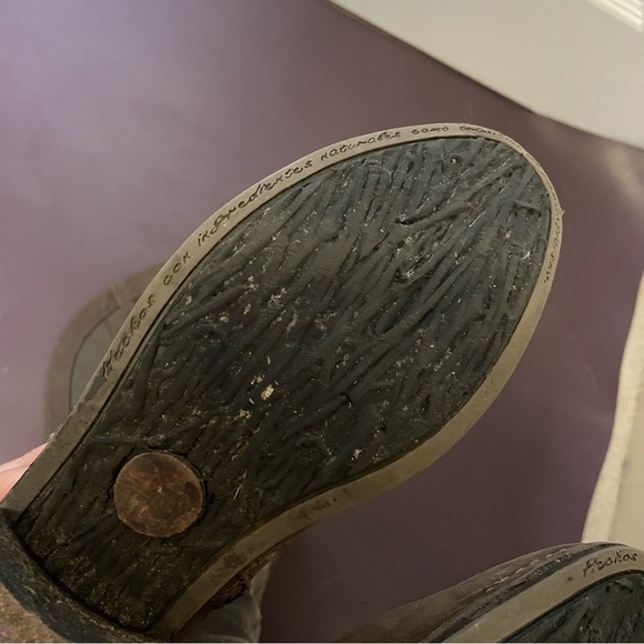 Neosens Leather and Suede Over the Knee Boots 7 - Picture 4 of 10